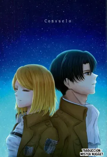 (Dai 2 Kai Hekigai Chousa Haku) [Cosmic Orange (Akino)] Consolation | Consuelo (Shingeki no Kyojin) [Spanish] [Mr. Nugget] manga cover
