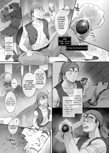 [Hiiragi Popura] Nikutai Dorobou no Udewa (Zenpen) | Body-Snatching Bracelet (Complete) [English] [Black Grimoires] manga cover