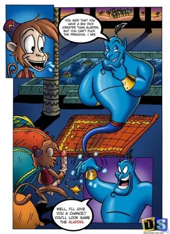 [Drawn-Sex] Aladdin manga cover