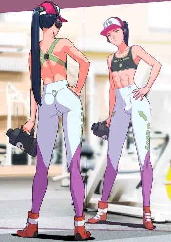 [Teku] Gym Slut Taylor manga cover