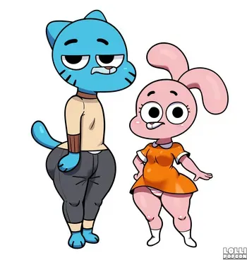 [Lollipopcon] Anais & Gumball (The Amazing World of Gumball) manga cover