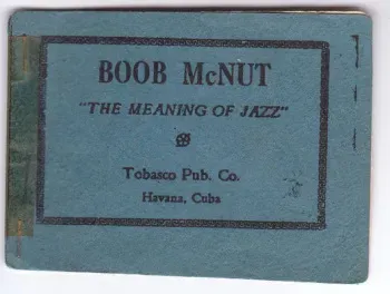 Boob McNut -- The Meaning of Jazz [English] manga cover