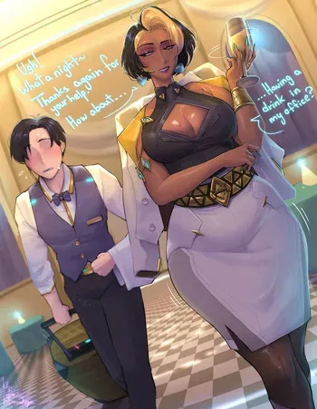 [MrHernanDrawings] Domina 💠🥂 (Overwatch) [HQ] manga cover