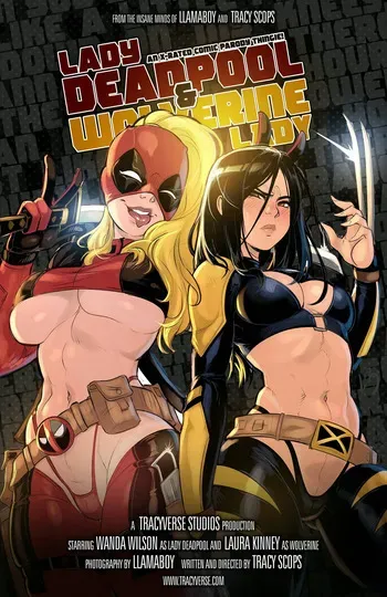 (Tracy Scops) - Lady Deadpool and Wolverine Lady(llamaboy) manga cover