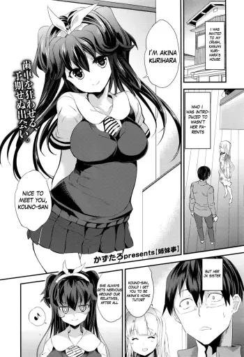 Sister Affairs | Shimai Goto manga cover
