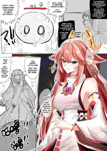 Reincarnated as Yae Miko manga cover