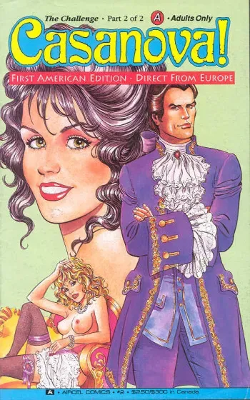 [Ricard] Casanova! The Challenge Part 2 of 2 A manga cover