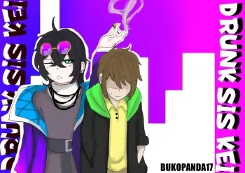 DRUNK SIS KEI manga cover