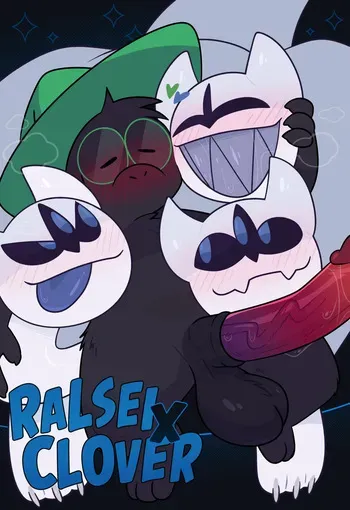 [Crushpepper] Ralsei x Clover manga cover