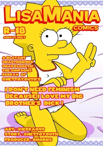 I don't need feminism because I love my big brother's dick manga cover