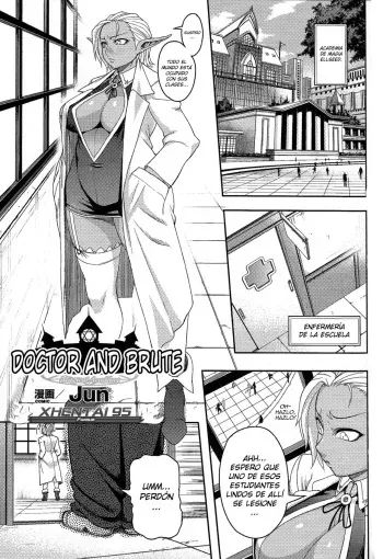 [Jun] Hokeni to Yajuu | Doctor and Brute (Mahou Gakuen Hen) [Spanish] [XHentai95] manga cover