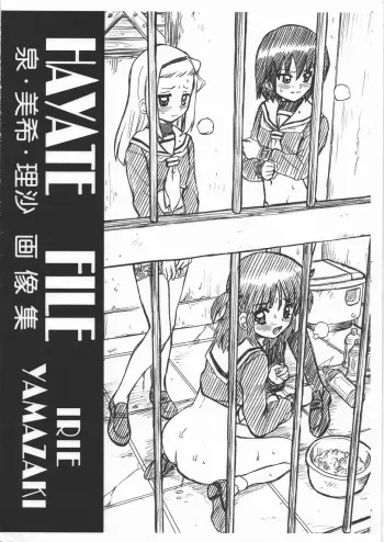 HAYATE FILE - Izumi Miki Risa Gazoushuu manga cover