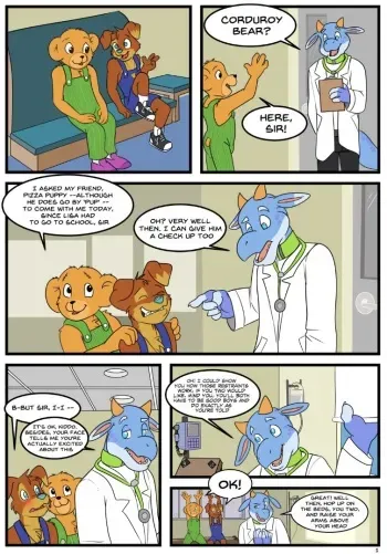 [HalcyonWinter] A Special Checkup for Corduroy manga cover