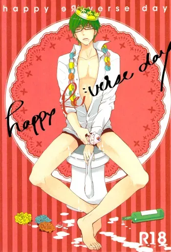 [hn (Nanabishi Hiro)] happy Re:verse day (Kuroko no Basuke) [English] [Baka Dumb Aho Scans] manga cover