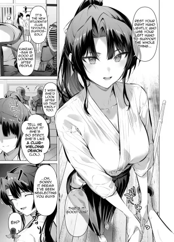 The Caring Kenzaki-san | Mendoumino ii Kanzaki-san manga cover
