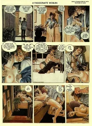 [Horacio Altuna] A Passionate Woman [English] manga cover