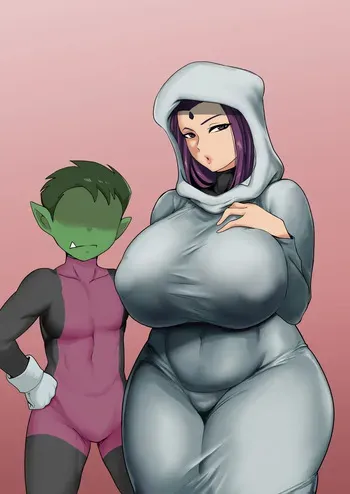 [DONAORA] My daughter's boyfriend (Teen Titans) manga cover