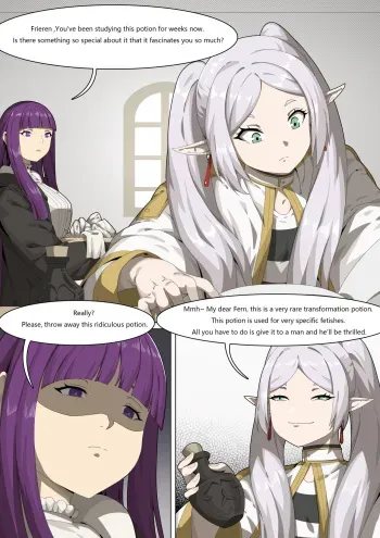 [Zobbie] Frieren's weird hobby - EN manga cover