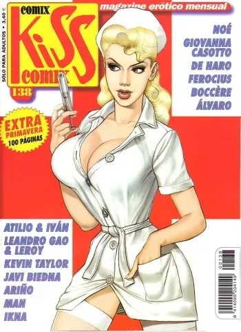 Kiss Comix #138 (spanish) manga cover