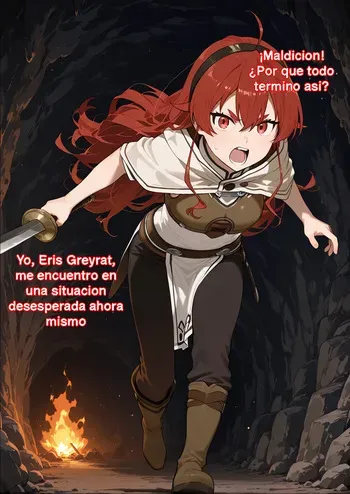 【Erosukebe】 Bad End: Una mujer subestima a un goblin, es capturada y se convierte en un criadero [AI Generated] manga cover
