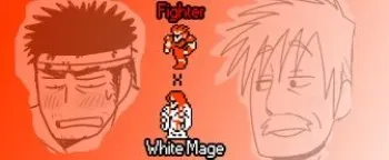 [Hoshiedatei (Hoshieda)] Fighter x Shiro Majutsu | Fighter x White Mage (Final Fantasy) [English] {Leon990 Scanlations} manga cover