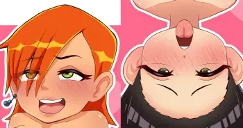 [RadioSylent] Gwen and Kuki Sex Night (Ben 10, Kids Next Door) manga cover