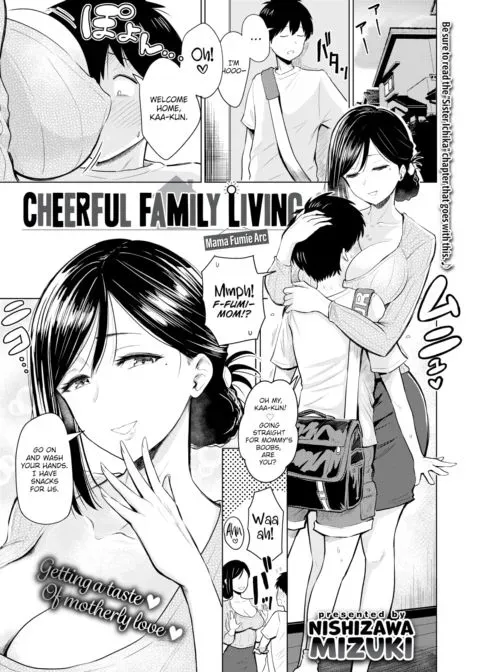 Cheerful Family Living - Mama Fumie Arc manga cover