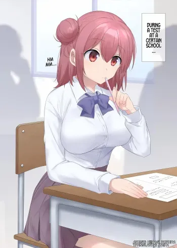 Tesuto-chū ni hyōi sareta onna no ko no…♡ | A Girl Who Got Possessed During a Test…♡ manga cover