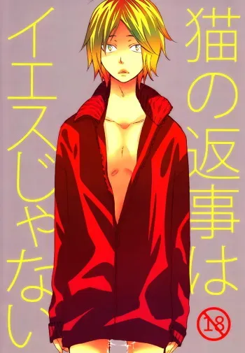 Neko no Henji wa Iesu Janai manga cover