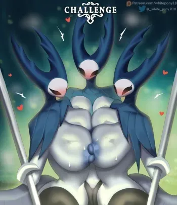 [Whitepony18] Challenge the Mantis Lords (Hollow Knight) manga cover