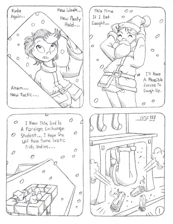 [Circe] The Panty Thief Xmas manga cover