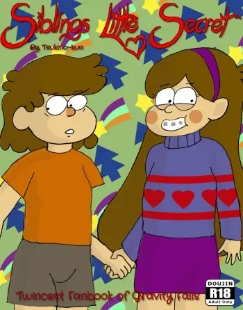 [Tsukino-kun] Siblings Little Secret (Gravity Falls) manga cover