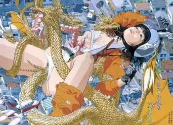GIRLS AND DRAGON manga cover