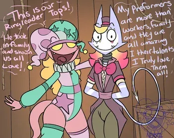 [NexxieTheJester] Introducing: TOPs Our Ringleader manga cover