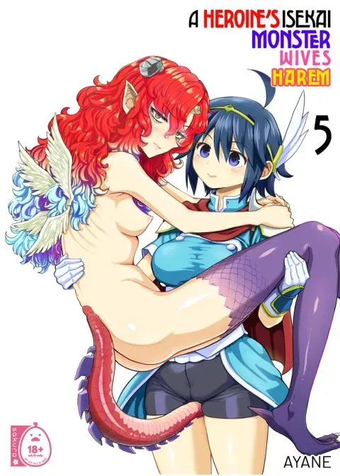 A Heroine's Isekai Monster Wives Harem 5 manga cover