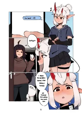 Demon Femboy - breqfast manga cover