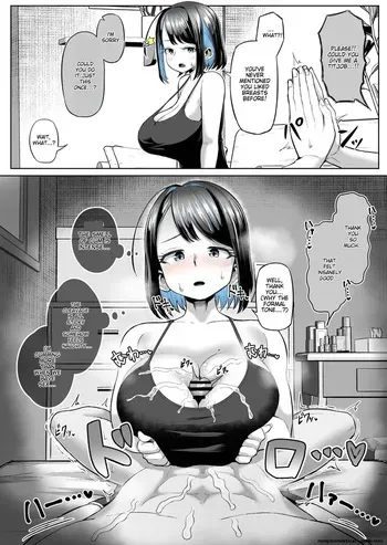 [Moriya (Tenkomori)] This is the story of how she came to love titjobs! manga cover