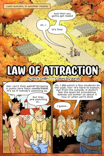 [Rick Griffin] What Happens on Campus Avenue #3 - Law of Attraction manga cover
