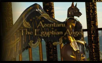 Azentaru The Egyptian Angel (MoonArgonian) manga cover
