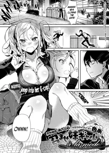 Meshimase Imouto Gyaru Ã la mode | Experience the Younger Sister Gyaru Ã La Mode manga cover