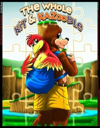 [Kitsune Youkai] The Whole Kit & Kazoodle (Banjo-Kazooie) manga cover