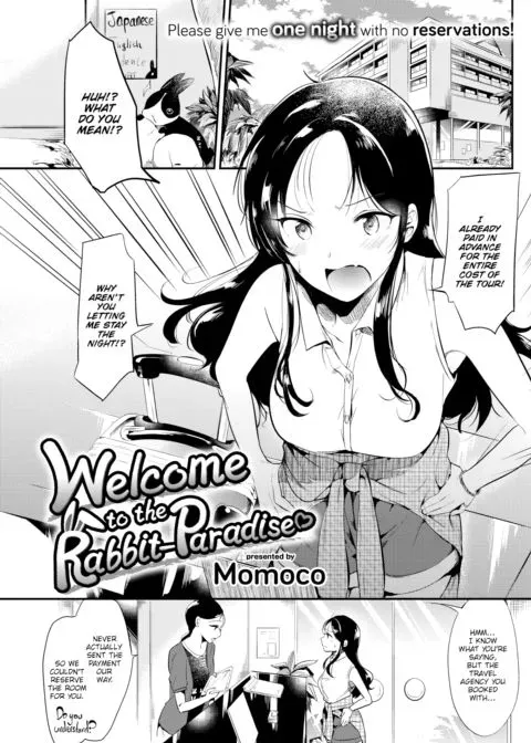 Welcome to the Rabbit Paradise manga cover