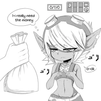 Tristana Doujinshi - English manga cover