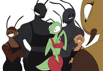 [Idolomantises (Mothmilfs)] Mantis Harem & "Yeah I Can Take Them" manga cover