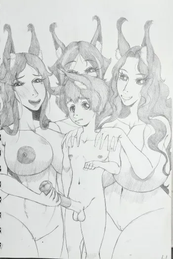 Little pony who lose his virginity. manga cover