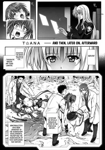 (C90) [Cyclone (Izumi, Reizei)] T☆ana And then, later on, afterward (Mahou Shoujo Lyrical Nanoha) [English] [Kuraudo] manga cover