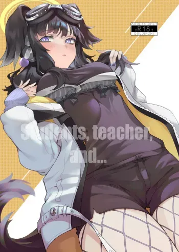 Students, teacher, and... manga cover