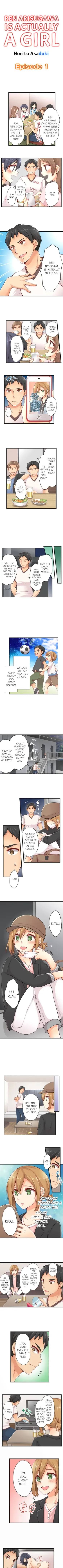 [Norito Asaduki] Ren Arisugawa is actually a girl - Ongoing manga cover