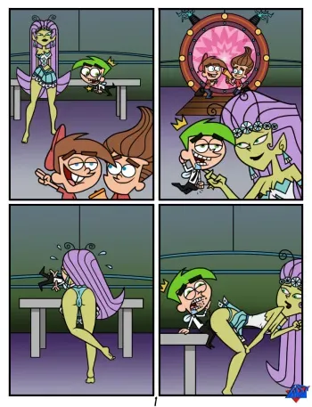 Fairly Oddparents FOP TME2 manga cover