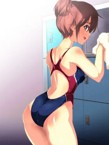 [Mai-Ha~] Jikan Teishi de Pool Sennyuu manga cover